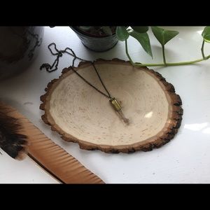 Oddity necklace, real squid tentacle!